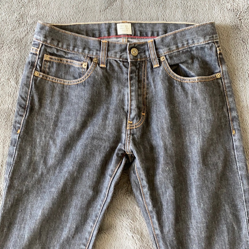 JCrew Men’s Urban Slim Black Denim Jean